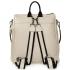 Rucsac tip geanta de dama din piele naturala DiAmanti Otello Beige